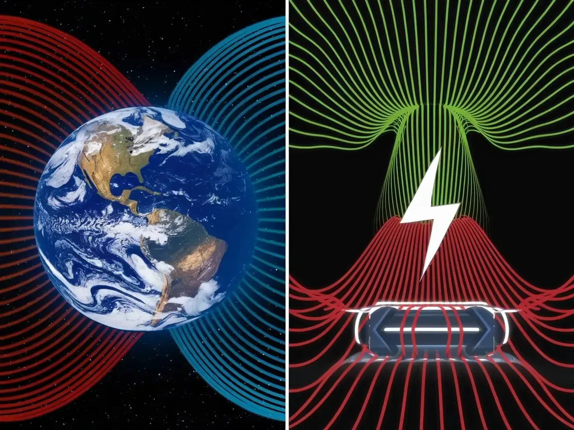 EMF on Earth and cars