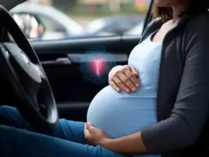 hybrid car pregnant woman