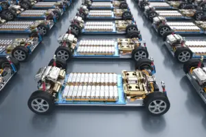 electric cars with battery cells